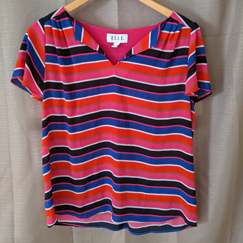 Elle Short Sleeve Flowy Top